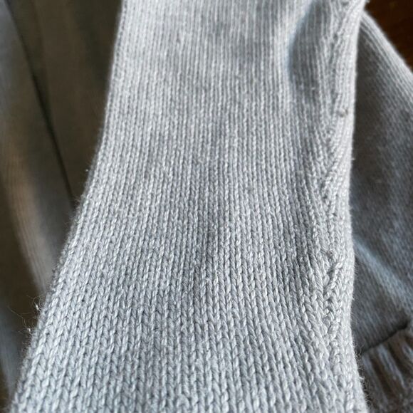 Old Navy Gray Open Front Cardigan Girls' M (8) - Picture 9 of 11